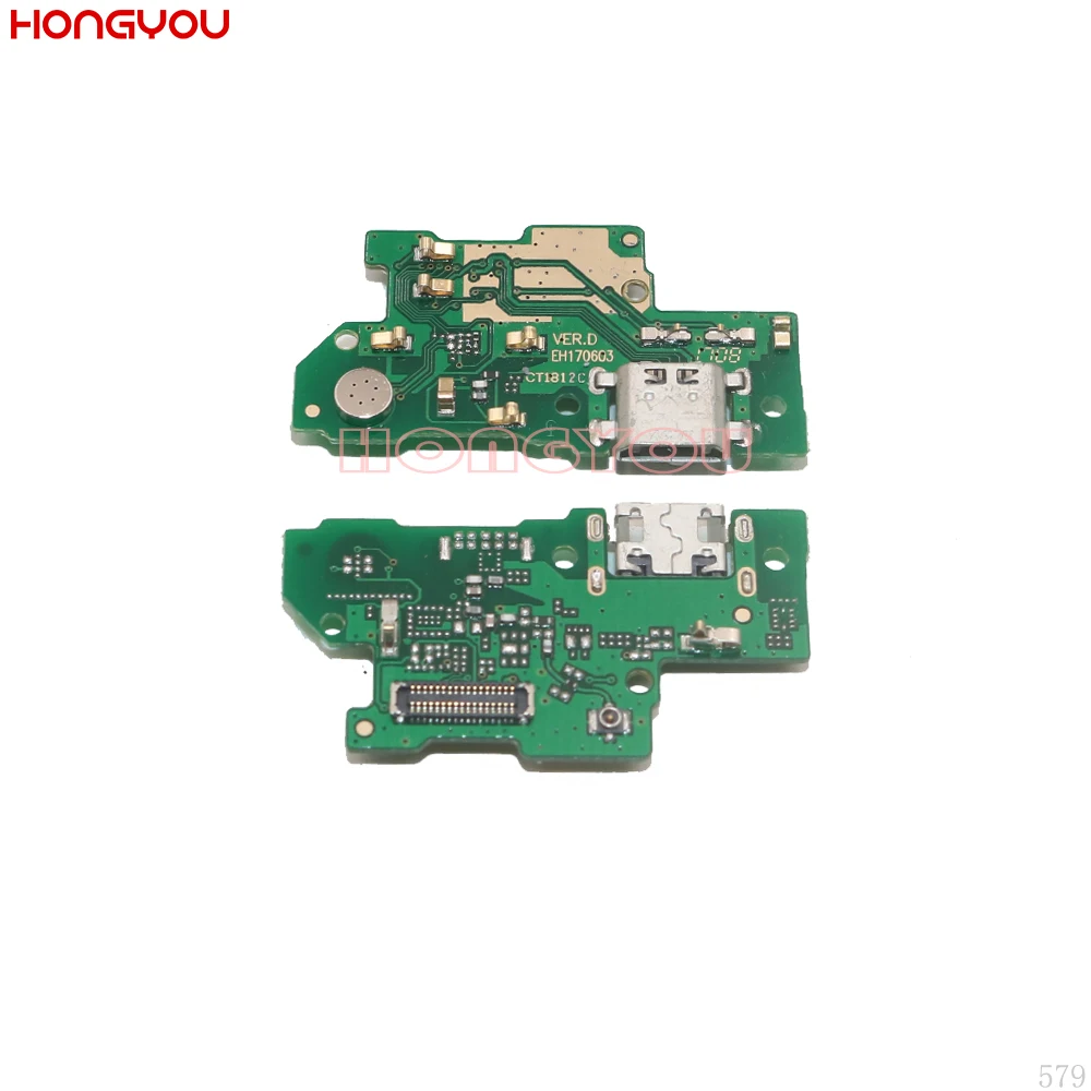 Док станция с разъемом USB для зарядки гибкий кабель Huawei Y7 2017 / Prime 2017|Шлейфы