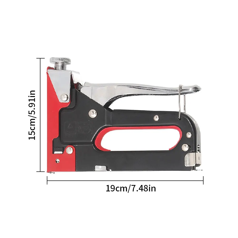 

Manual Staple Tool Heavy Duty 3-In-1 With Staples Furniture Fixing Decoration Nail Tool With 600 Pcs Staples Hand Staple Tool