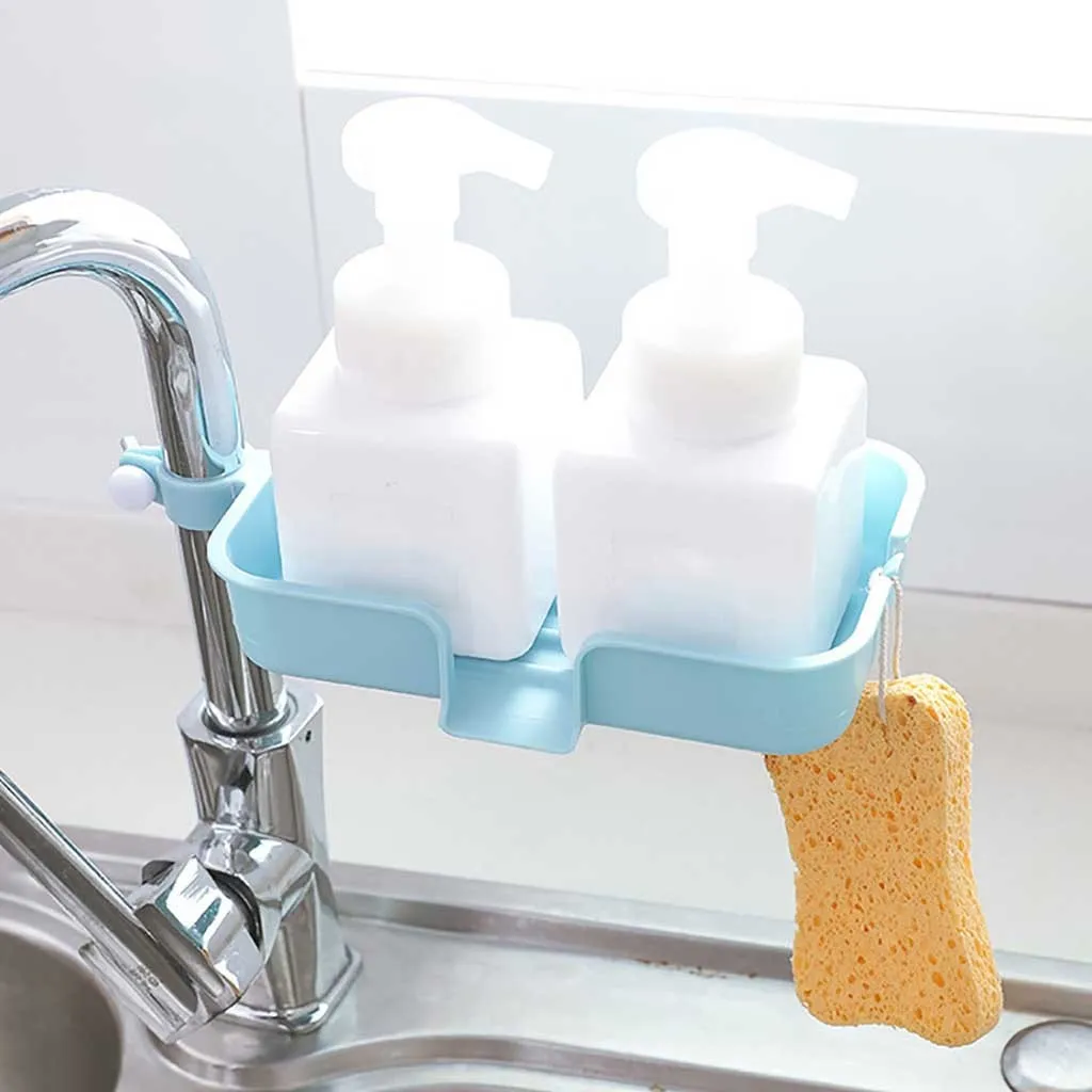 Кухонная сушилка креативная регулируемая стойка для хранения раковины вешалка