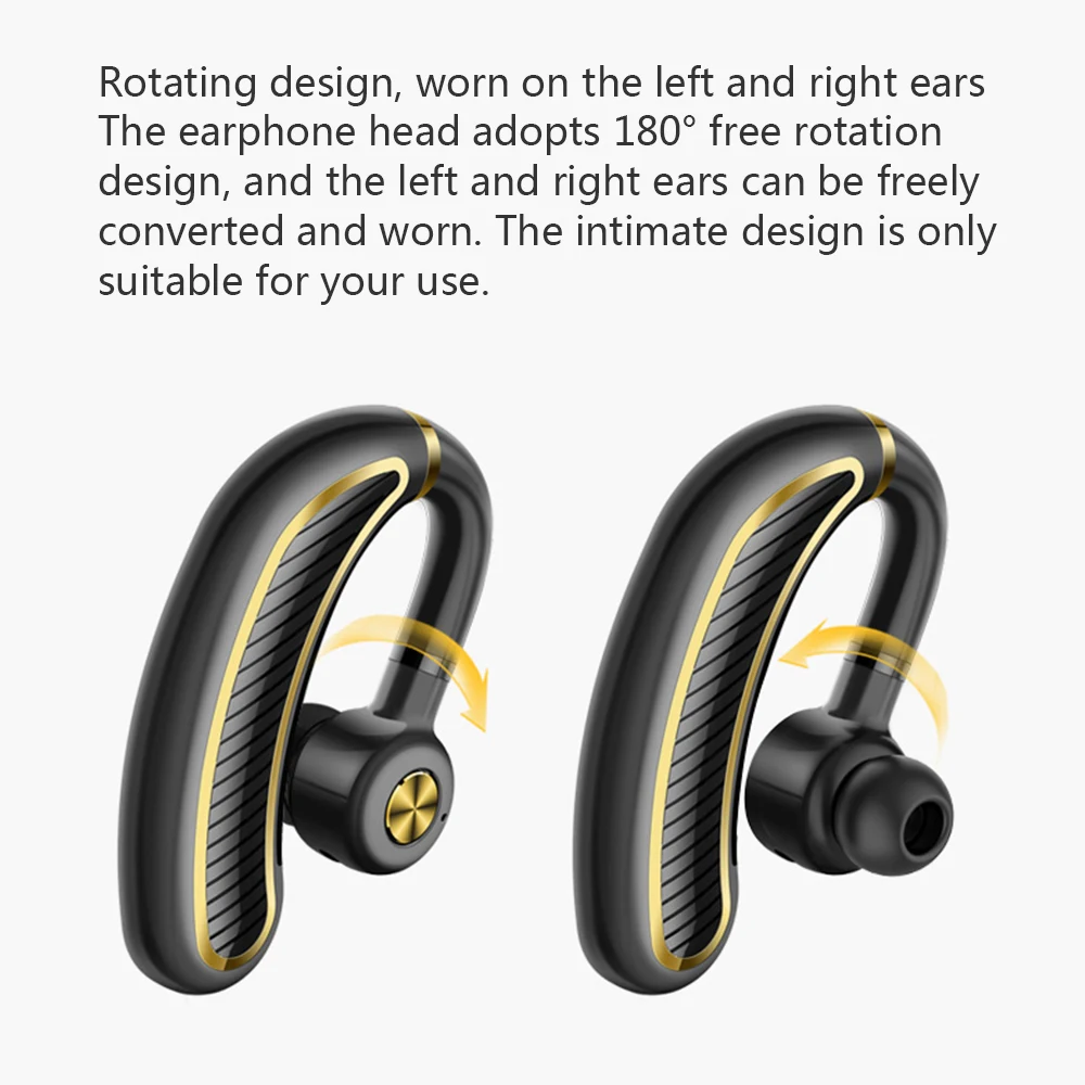 Бизнес Bluetooth наушники с микрофоном ответственный телефон близнецы беспроводная