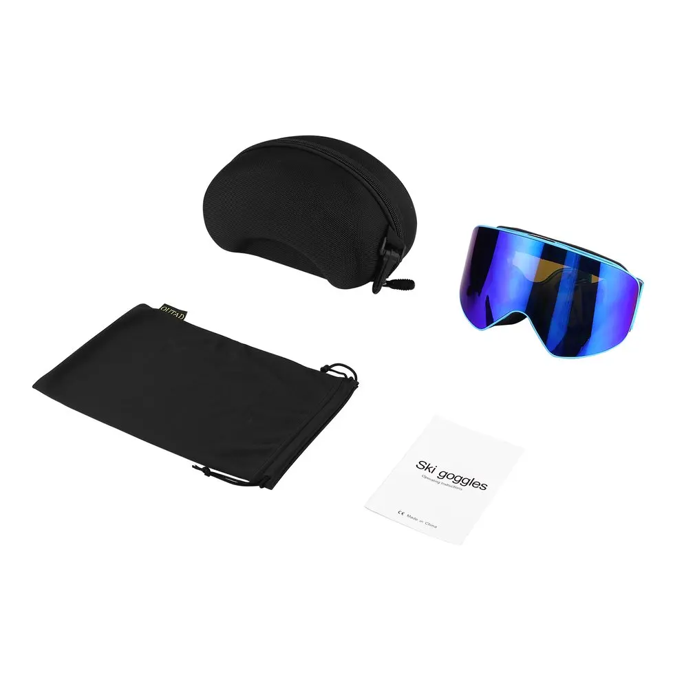 

очкиOUTAD Double Layers Ski Goggles UV Anti-fog Protection Ski Mask Glasses Eyewear Skiing Outdoor Sports Skating Skiing Goggles