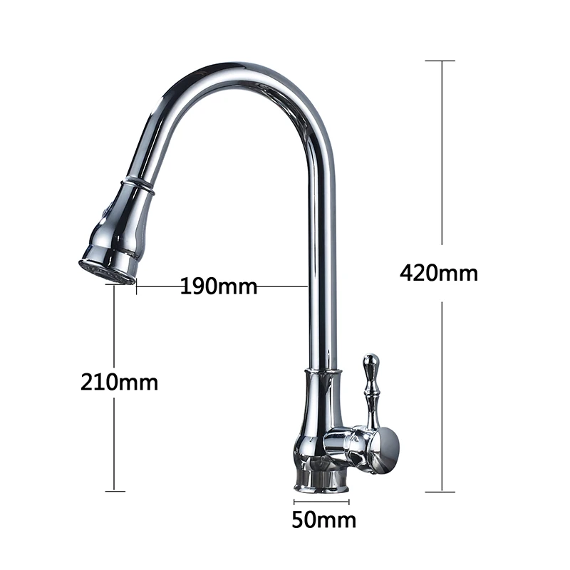 Россия большая акция оптом и в розницу на бортике Кухня Раковина кран поворотный