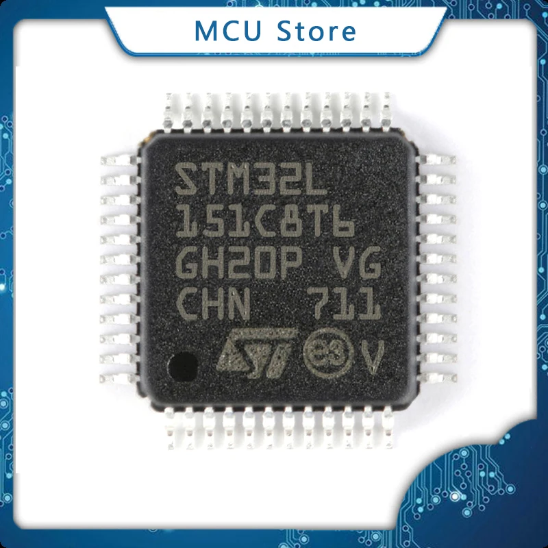 50 шт. стробоскопический чип STM8L151C8T6 LQFP48 STM8L052C6T6 STM32L151C8T6A STM32L051C8T6 | Электронные