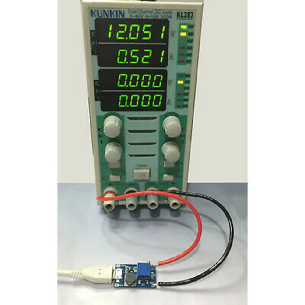 

2-24V IN 5-28V Output Power Converter 30x17x14mm 5pcs Boost Module Kit Micro-USB