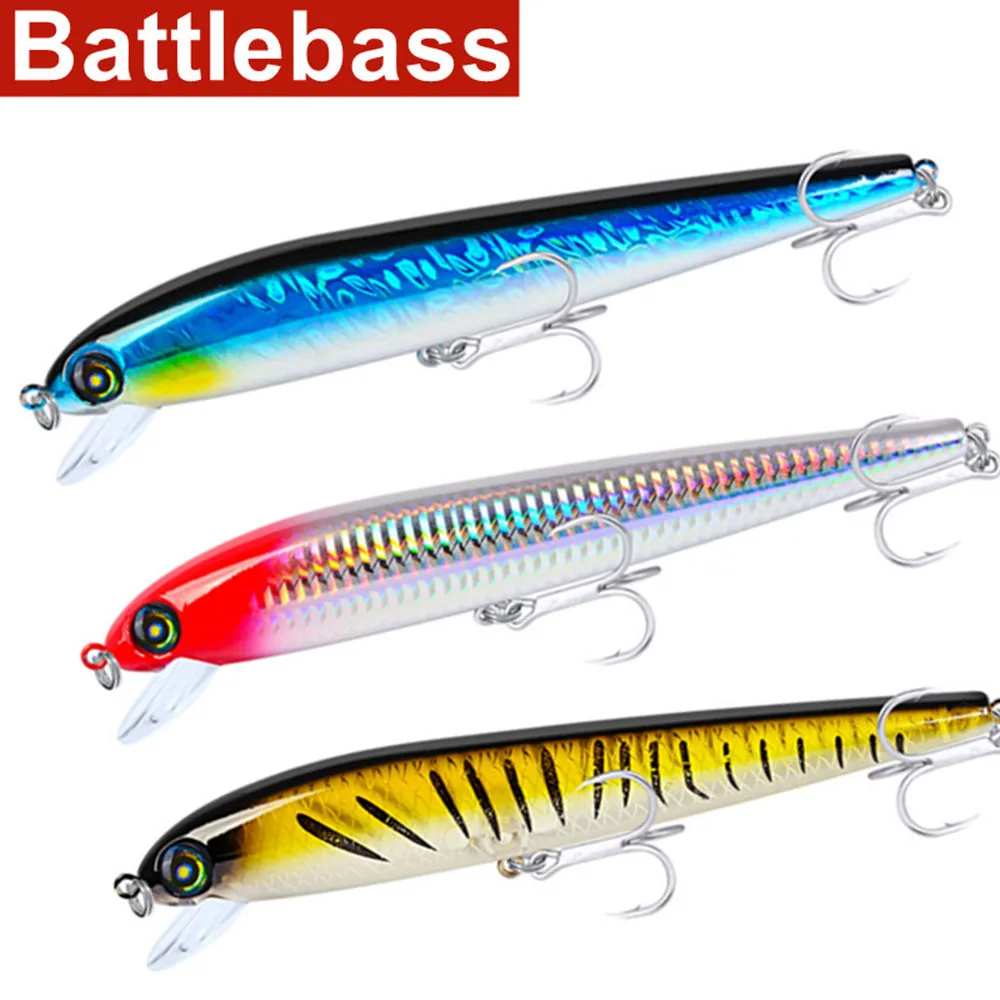 

2021 новый морской гольян рыболовная приманка 17,5 см 29 г Большой Размеры Морская Лодка литья форель воблеры #1/0 крючок BKB рыболовные снасти