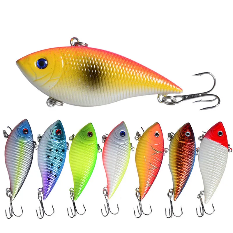 

Diving Depth 0.5-2.5M Anti-Corrosion Bionic Plastic Fishing Bait Artificial VIB Wobblers 7cm/11g Fishing Lure Hard Bait