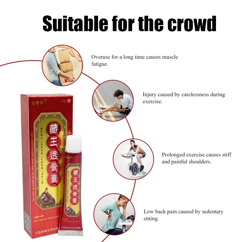 Herbal Medicine Analgesic Cream To Reduce Swelling Relieve Pain And Traumatic Injuries Promote Blood Circulation Remove Stasis | Красота и