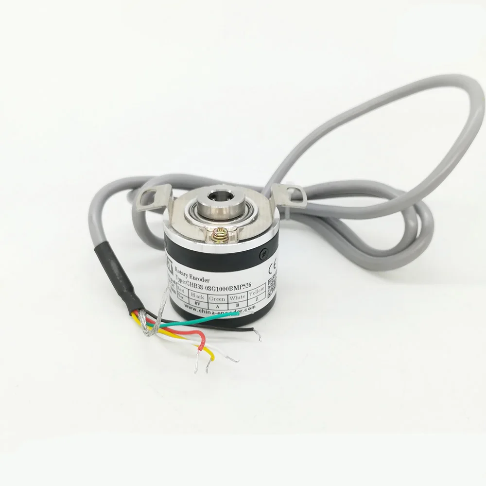 GHB38 6 мм глухой полый вал 5 в линейный драйвер инкрементный роторный кодер для