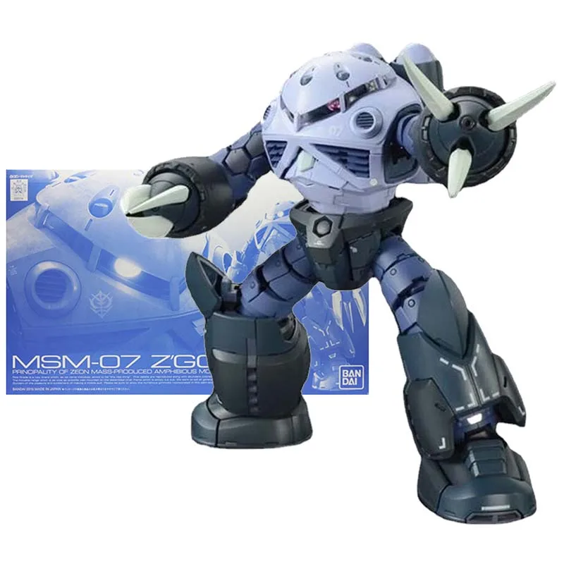 Anime Figure Pb Limited Rg 1/144 Msm-07 Z′gok Genuine Gunpla Model Anime Action Figure Toys For Children