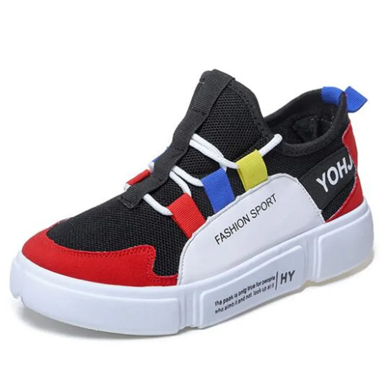 

New 2019 flat bottomed sneakers summer explosion models women Net platform women shoes Chaussures Femme SD13