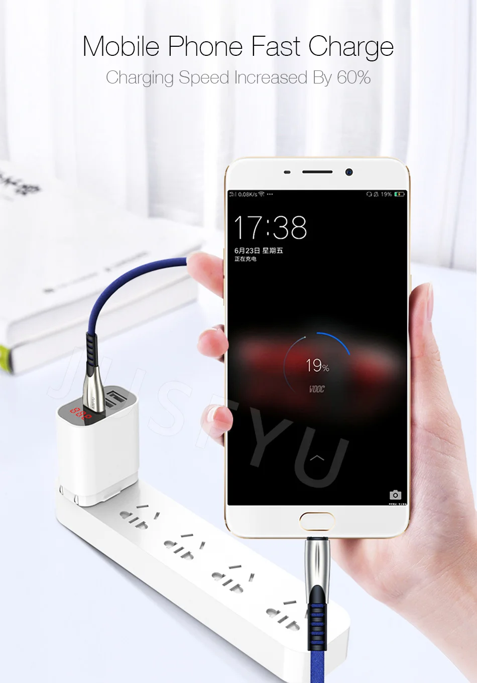50 см 1 м 2 м 3M USB кабель с металлической оплеткой для IPhone X 6 7 8 Plus samsung S9 S10 3A Быстрая зарядка для всех IOS кабель для зарядки