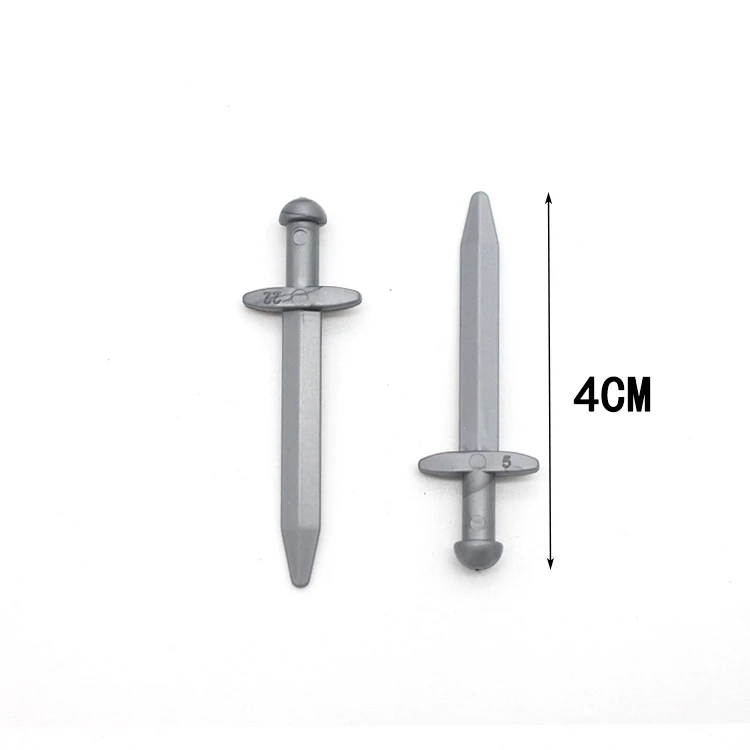 sword Moc, нож, меч, копье, топор, кость, сделай сам, креативное здание, просветляющий блок, блоки, части, наборы, совместимые со сборками частиц - Цвет: sword