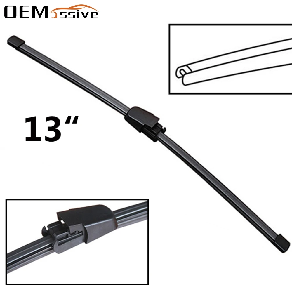 

Щетка стеклоочистителя заднего лобового стекла 13 дюймов для Skoda Fabia dogeroomster Seat Altea Exeo Ibiza для VW Tiguan Golf GTI Rabbit