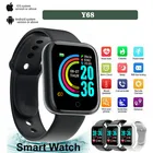 Смарт-часы цифровые для мужчин и женщин, спортивные электронные наручные, с пульсометром, для Android и IOS