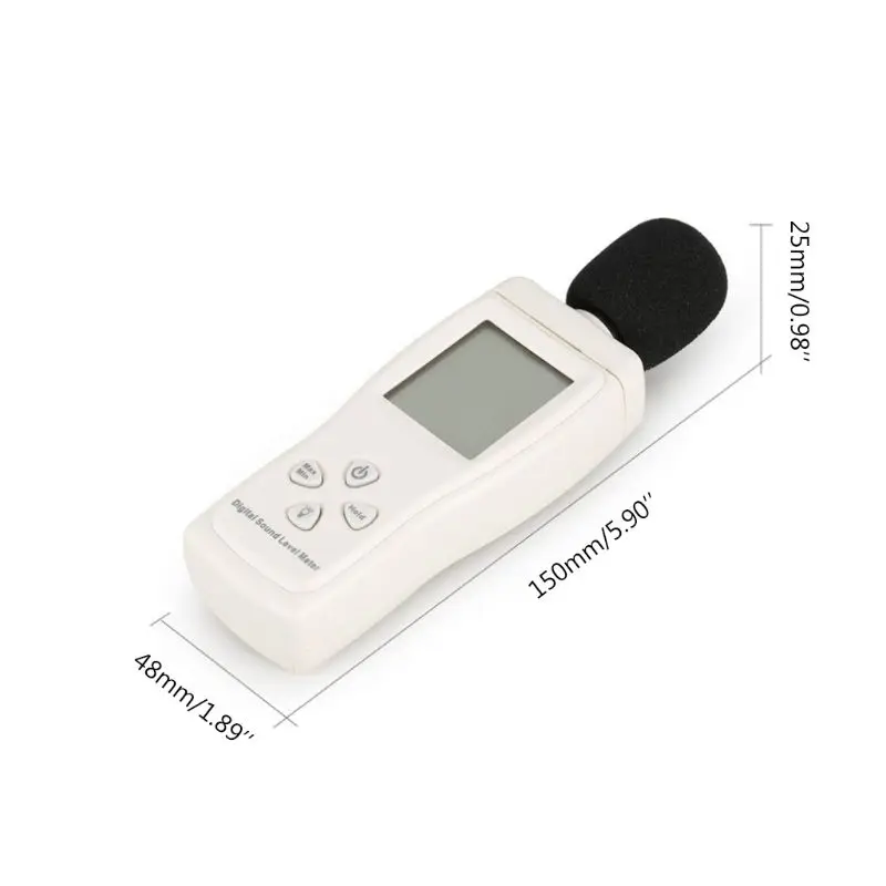 AS804 Digital Sound Level Meter 30-130db Decibel Noise Monitoring Tester Smart Sensor DB Detector Analyzer |
