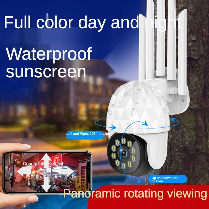 

IP-камера видеонаблюдения PTZ, 1080P, Wi-Fi, цифровой зум