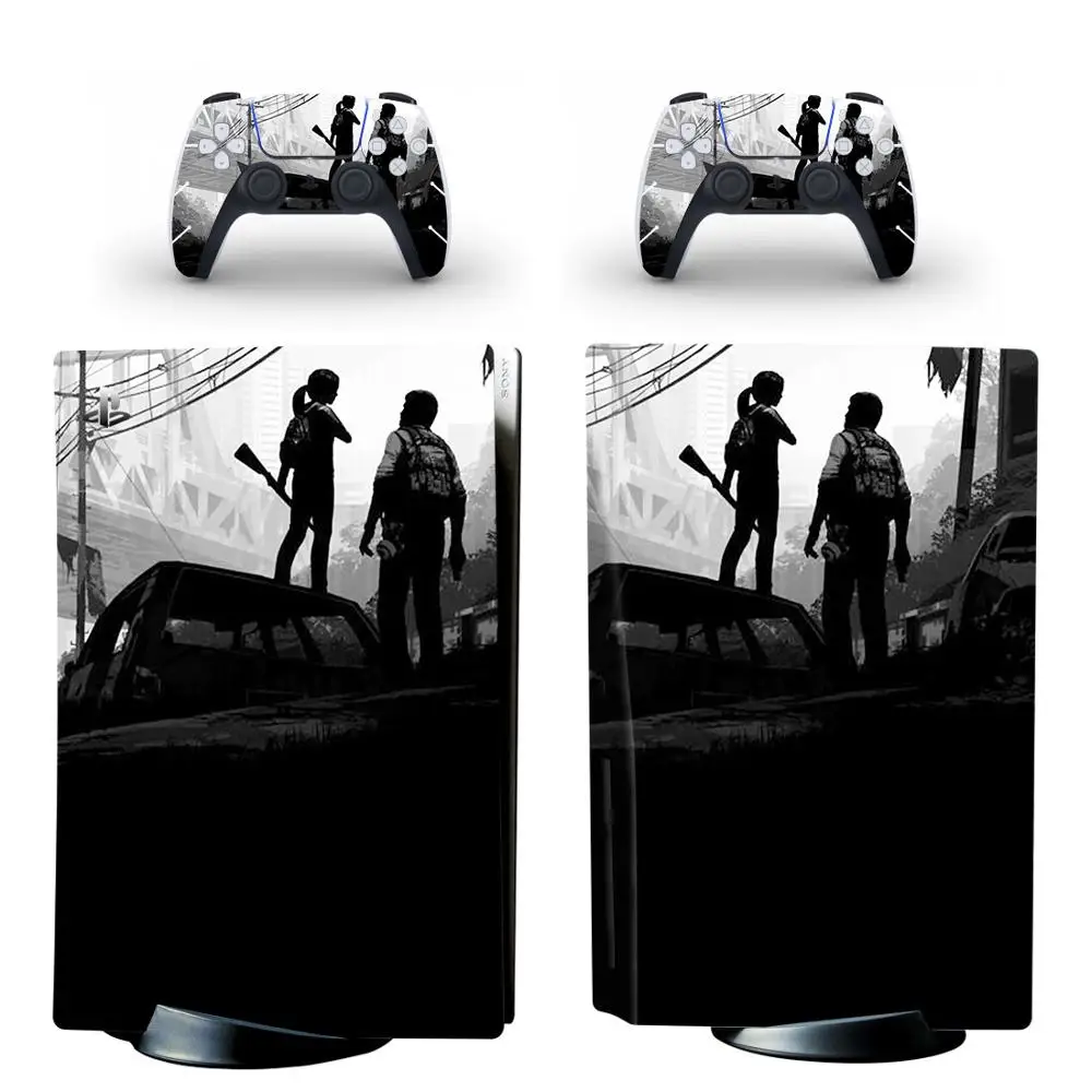 Наклейка The Last of Us Part 2 PS5 Standard Disc Skin наклейка для консоли PlayStation 5 и контроллеров Disk