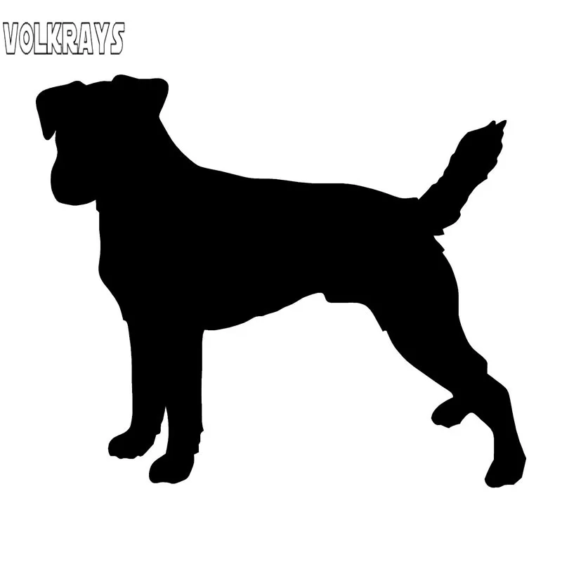 Оригинальная Автомобильная наклейка Volkrays Parson Рассел терьер собака аксессуары