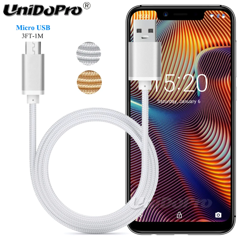 Быстрое зарядное устройство Micro USB 3 фута для UMIDiGi A3X A3S A5 Pro C Note 2 Touch X Римский