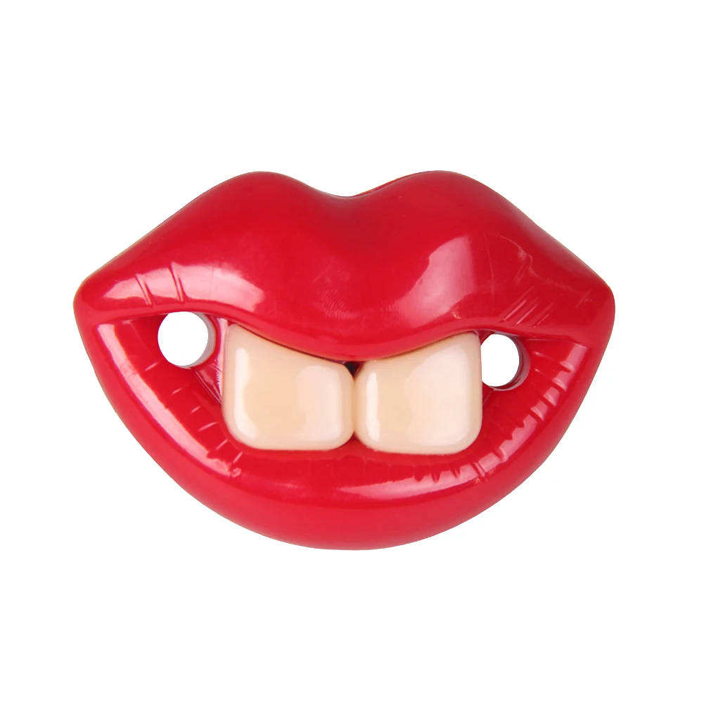 Забавная Соска пустышка с пряжками соска для малышей зубов