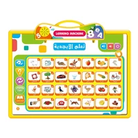 child educational early education arabic english bilingual learning machine tablet computer point reading children toys