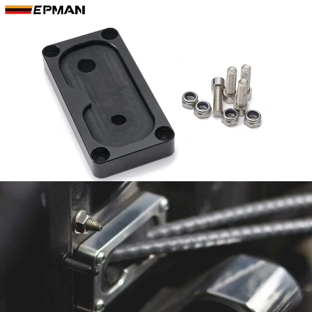 

EPMAN алюминиевая Автомобильная заготовка, кабельная втулка для переключения экрана для Civic Integra с заменой серии K EPPD07