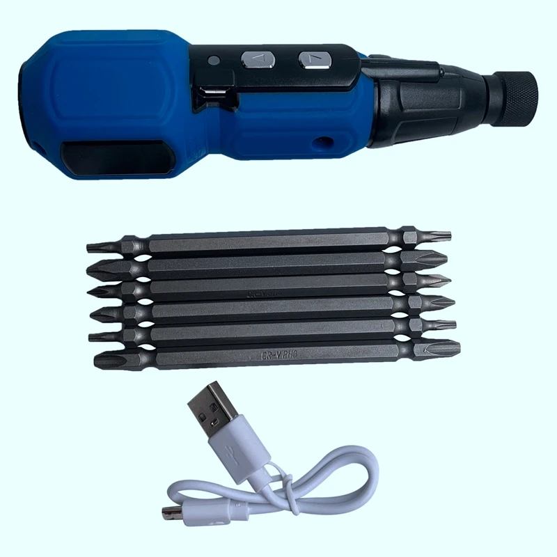 

Mini Electric Screwdriver Cordless Drill USB Rechargeable 3.6V Lithium Battery Super Torque Power Tools Led Light