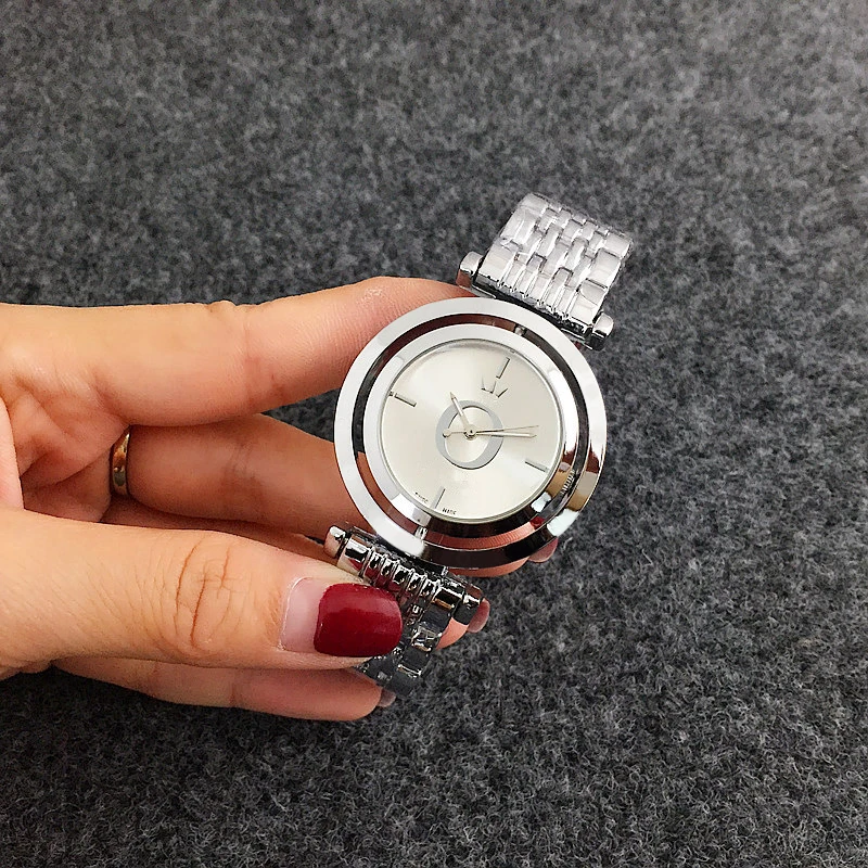 Silver 2 Розовое золото для женщин часы Бизнес Кварцевые дамы лучший бренд Роскошные женские наручные часы Relogio Feminino Fit Pandoraes - Цвет: Silver 2