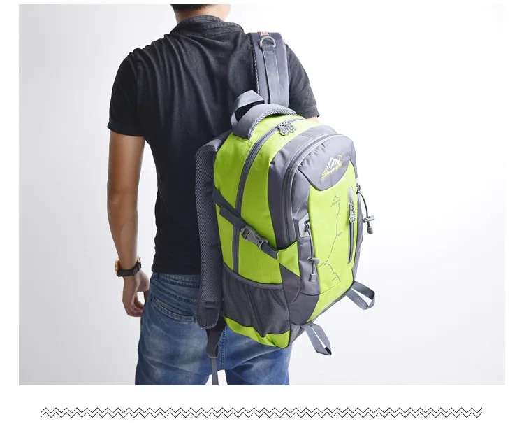 

35L Waterproof Outdoor Bags Women Men Sports Travel Mountaining Hiking Backpacks Durable Trekking Rucksack Climbing Backpack
