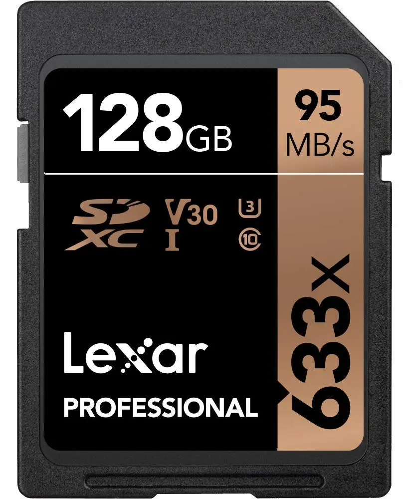 128 ГБ Lexar SD карта, карта памяти Micro SD 16 Гб оперативной памяти, 32 Гб встроенной памяти, 64 ГБ 128 ГБ 256 512 1 ТБ UHS-I флеш-карта 95 м/с Class10 633x для Камера - Емкость: 128 ГБ