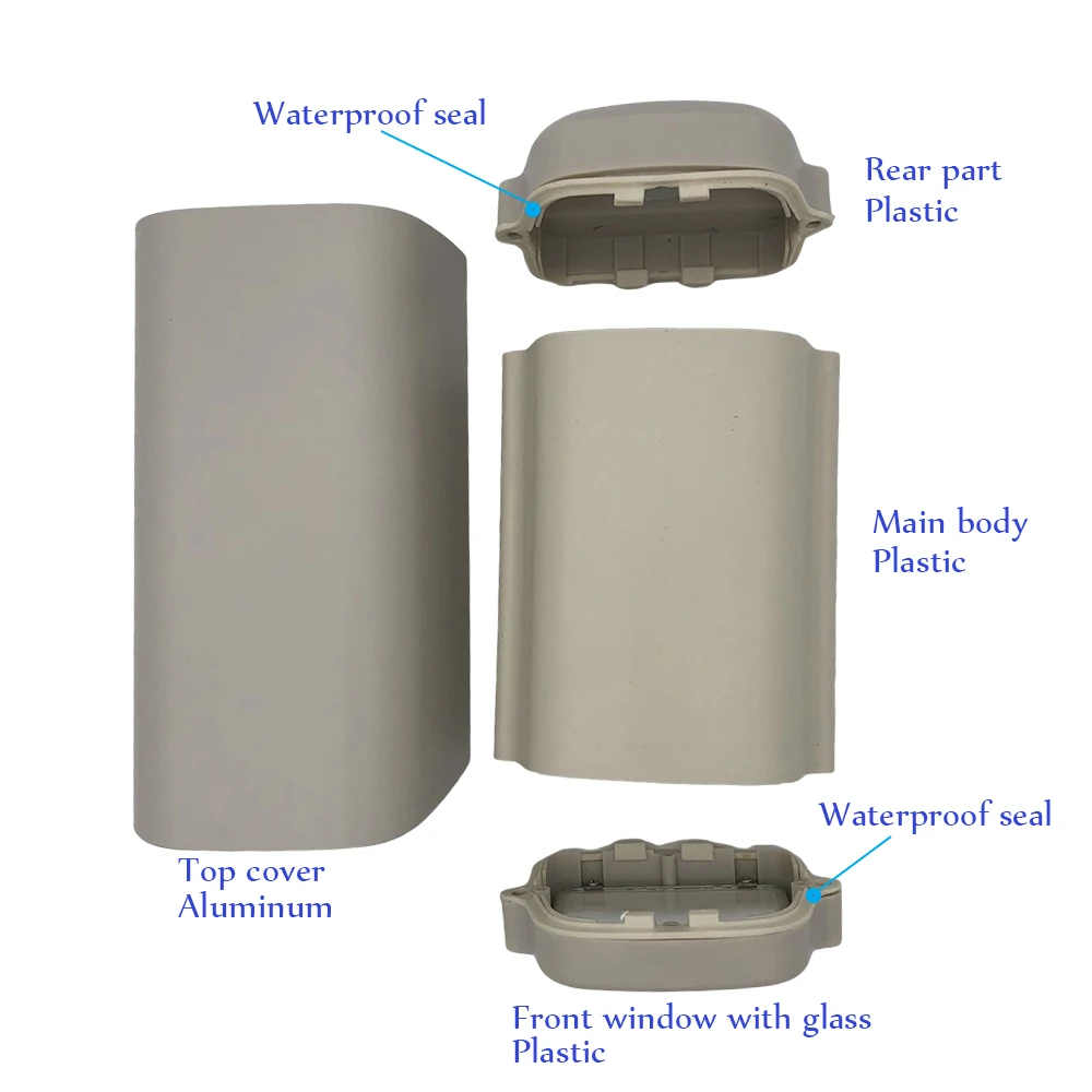 Для дома и улицы Водонепроницаемый Корпус чехол с регулируемым держателем стена