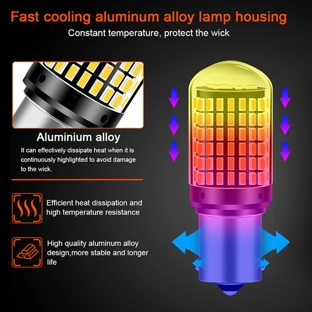 Светодиодсветодиодный лампы OKEEN 1156 BA15S P21W BAU15S PY21W T20 7443 W21W P21/5W 1157 BAY15D светодиодные