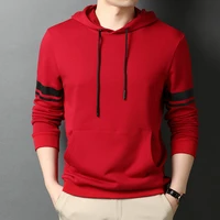 spring new mens long sleeve casual cotton hooded sweater hoodies loose youth d55132 p77