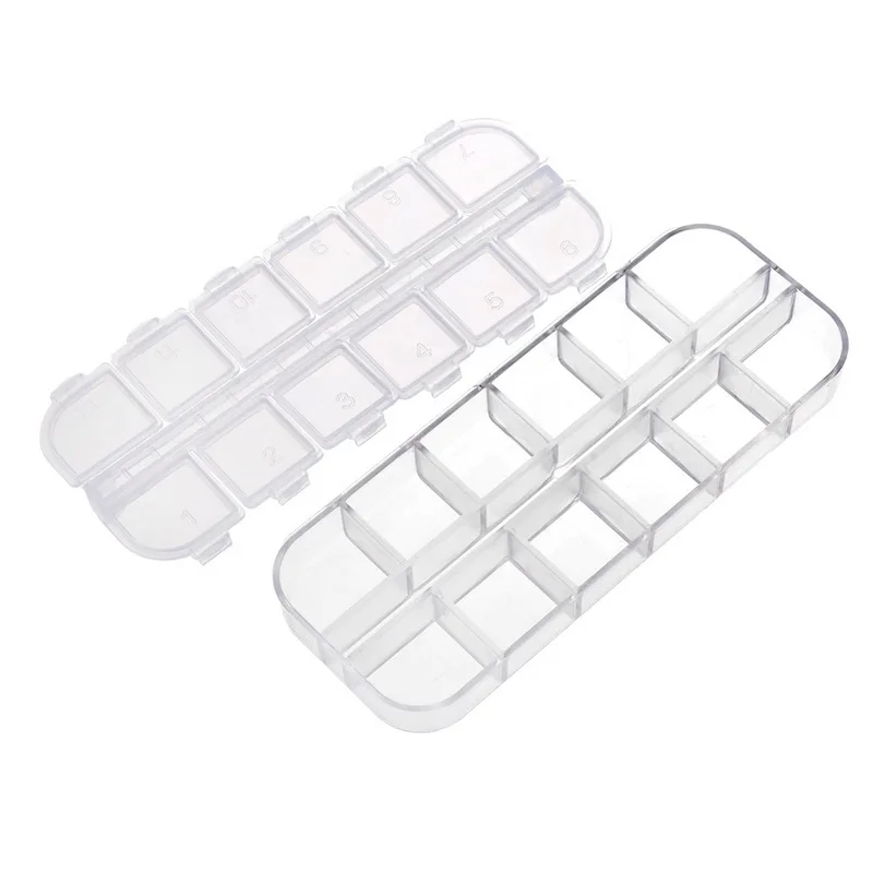 Акриловые ватные палочки держатель для хранения прозрачная коробка макияжа