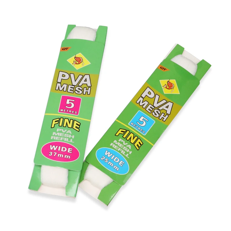 5 м ПВА растворимая узкая рыболовная сеть для заправки мешок наживки защитная