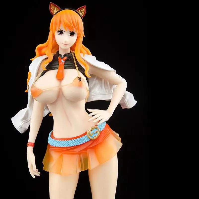 

Anime ONE Piece Figures Nami PVC Action Figure Toy GK POP Sexy Girls Figures Model Toy Collection Doll Gifts Japan 35CM