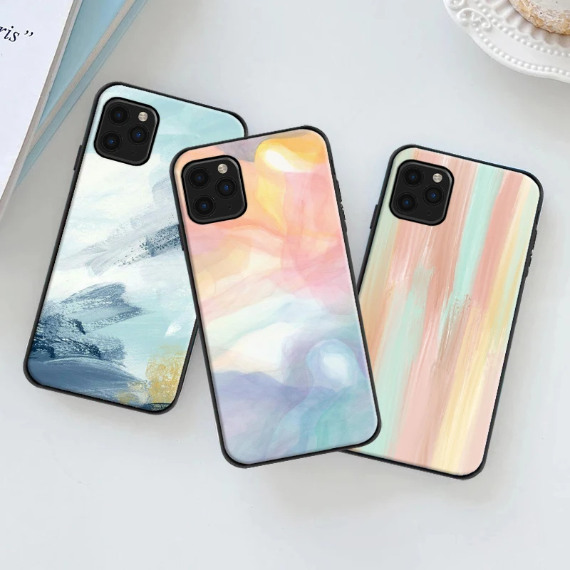 

Graffiti Color Phone Case For iPhone 6 6S 7 8 Plus 11 12 13 Pro XS MAX 12 13 Mini X XR SE 2020 Graffiti Funda Carcasa Back Cover