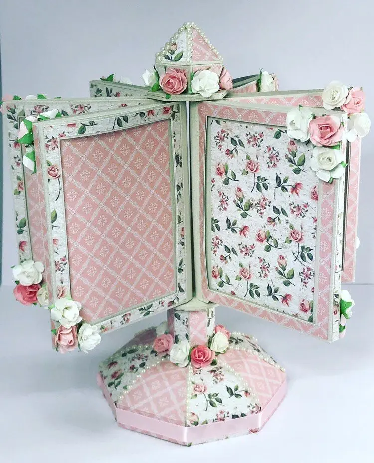 

ZFPARTY 3D Carousel Photo Frame Metal Cutting Dies Stencils for DIY Scrapbooking Decorative Embossing DIY Paper Cards