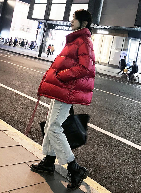 2020 новое зимнее модное женское пальто на утином пуху повседневные свободные