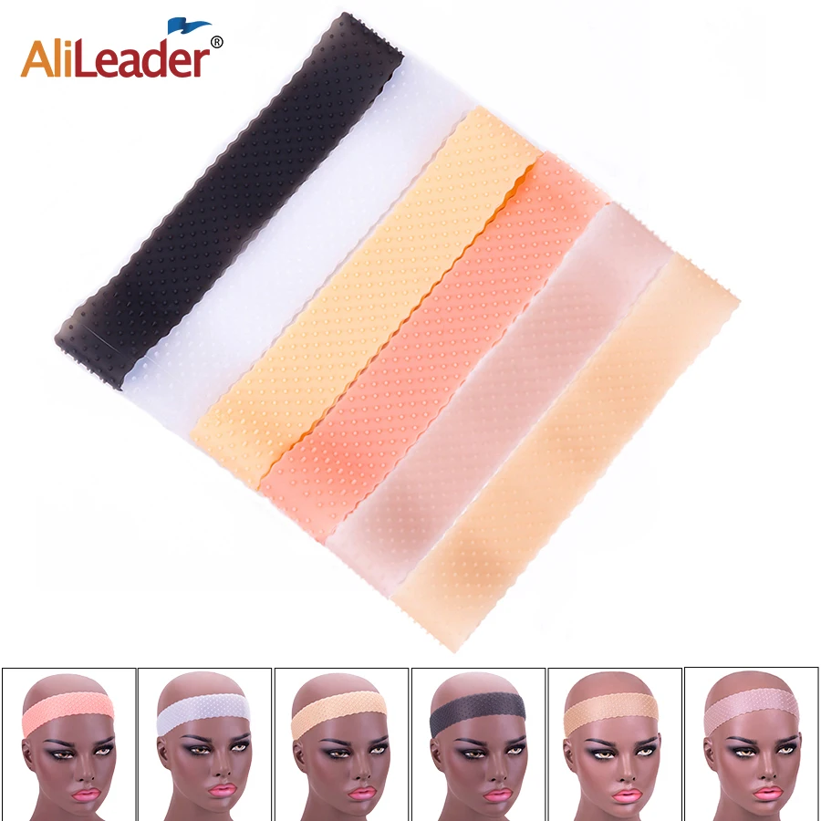 Alileader дешевый прозрачный силиконовый парик эластичная лента Мягкая КАПЛЕВИДНАЯ