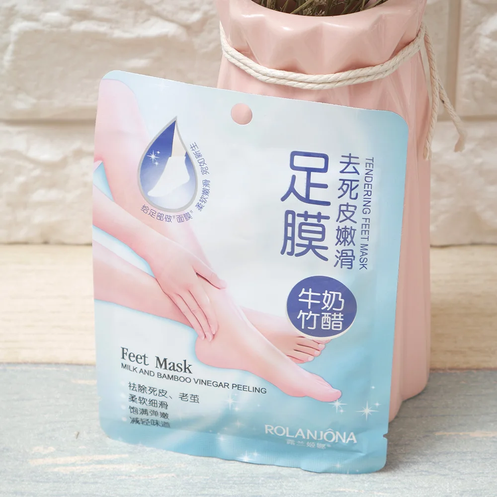 Отшелушивающие носки для педикюра 1 пара отшелушивающая маска ног удаления