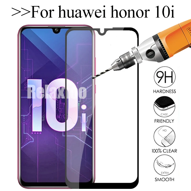 

Защитное 3d-стекло для Huawei Honor 10i, закаленное стекло для Honor 10 Lite, Защитная пленка для экрана Honor 10i, Honor 10, 10 i