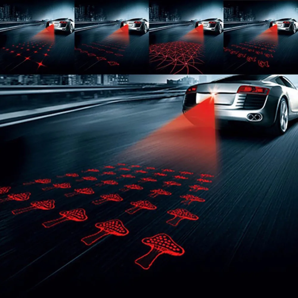 Универсальный светодиодный автомобильный мотоциклетный лазерный