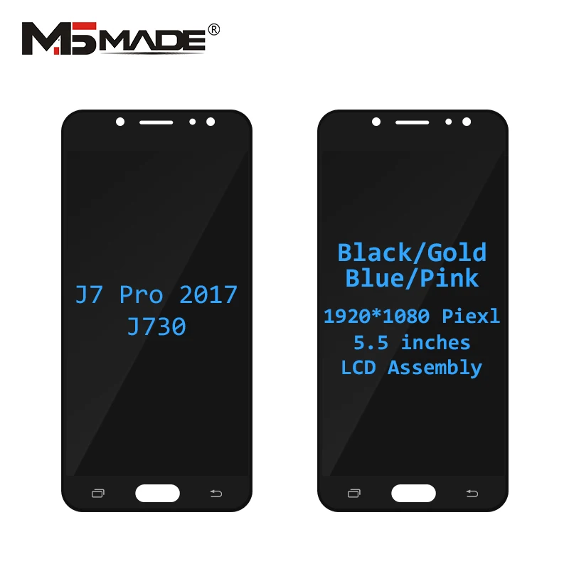 J730 для samsung Galaxy J7 Pro J730 J730F J730G J730GM ЖК-дисплей и сенсорный экран дигитайзер Запчасти для дисплея