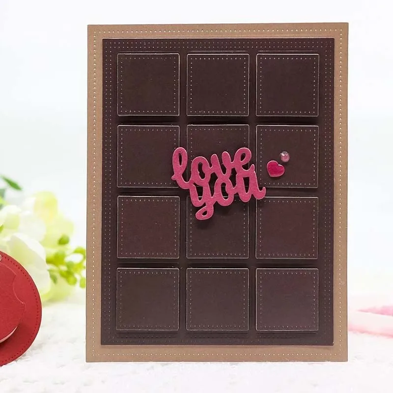 Металлические пресс формы Дворцовая сетка для вырезания скрапбукинга бумаги