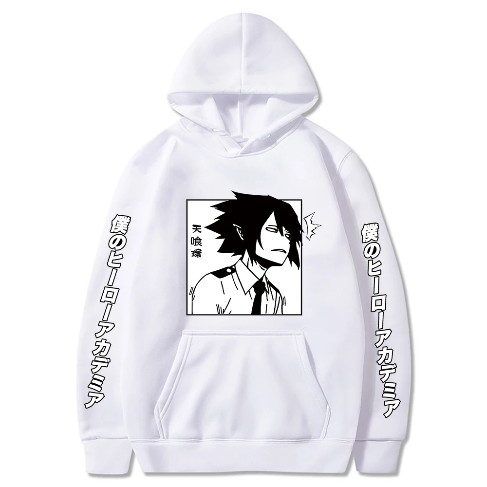 

Tamaki Amajiki My Hero Academia Hoodies Cool Manga Print Hooded Japanese Style Harajuku Sweatshirt Fashion Streetwear Unisex