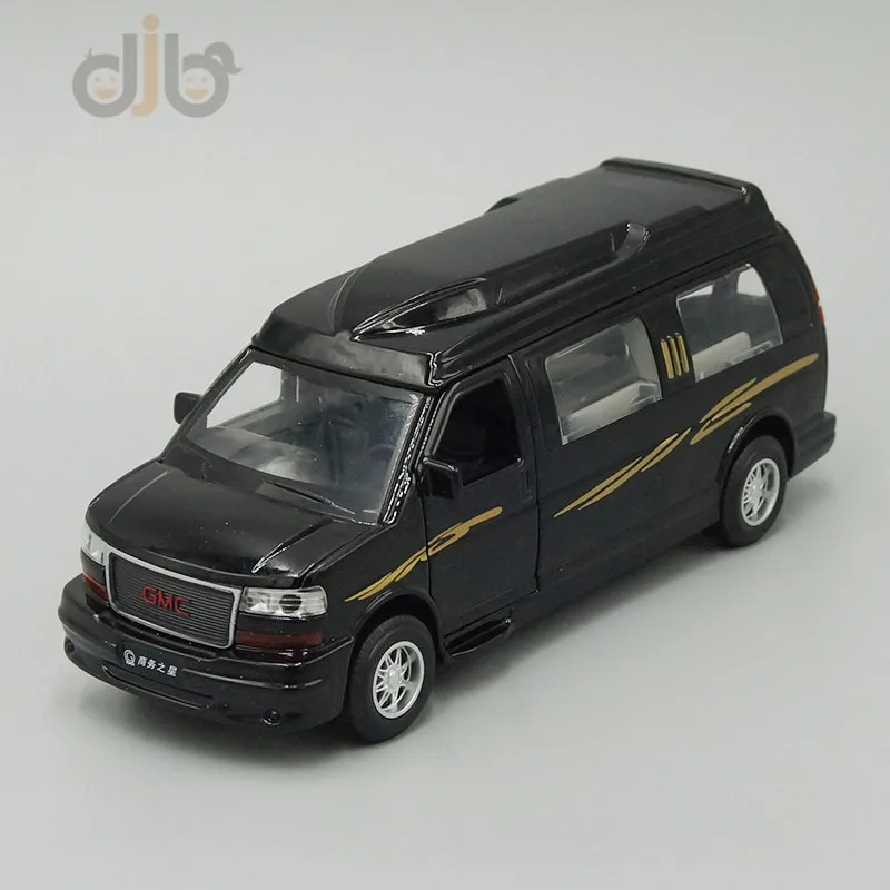 1:32 литье под давлением модель игрушки GMC Savana RV рекреационный автомобиль вытяните