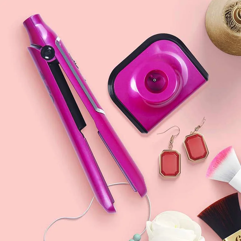 Беспроводной выпрямитель для волос бигуди портативная электрическая шина