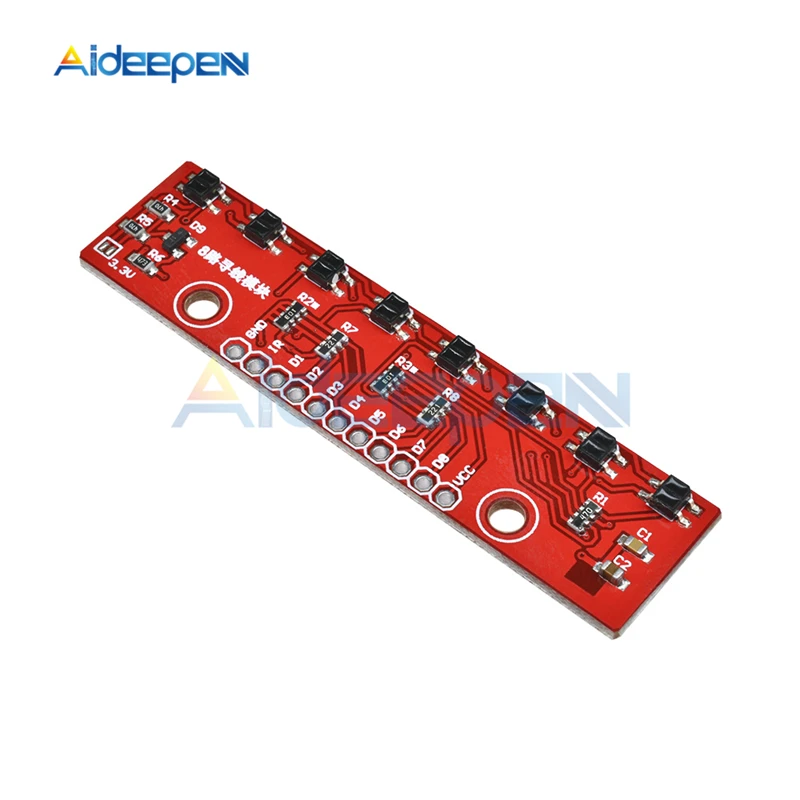 Слежения модуль инфракрасного обнаружения Сенсор DIY для Arduino 8-канальный