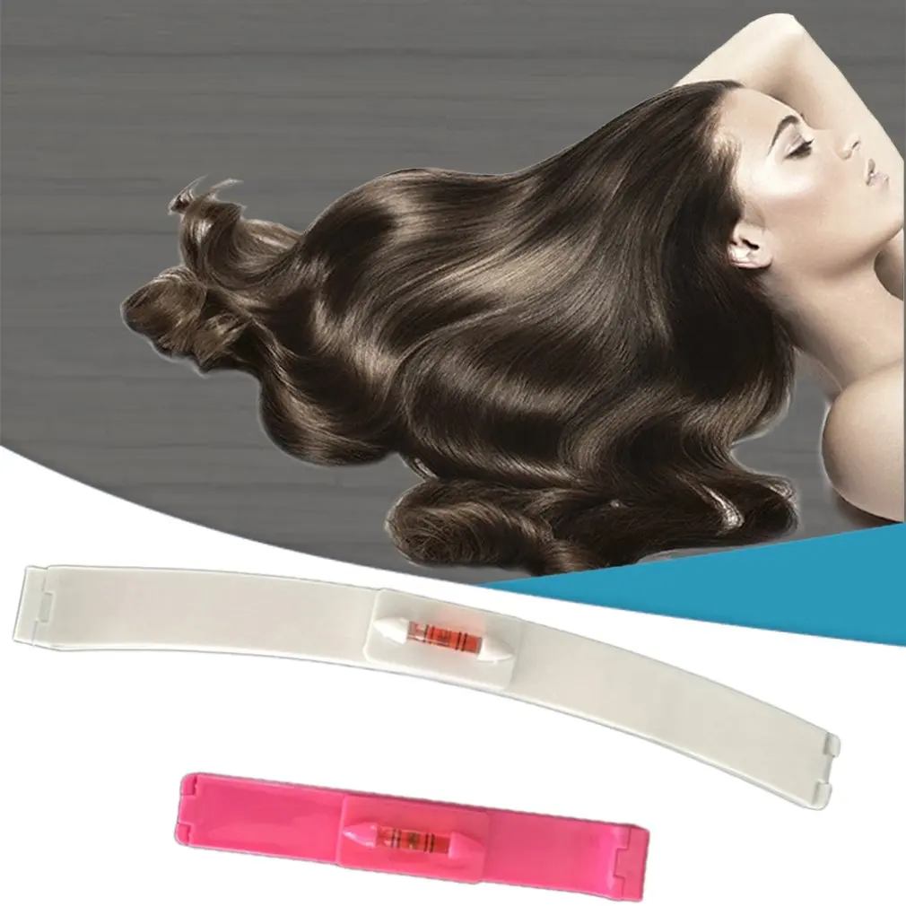 

Bangs Hair Trimming Tools Set Convenient Bangs Artifact Hair Tail Bangs Ruler Set Portable Bangs Trim Ruler Hair Clip